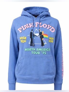 Pink Floyd “Wish You Were Here” Tour Hoodie Blue S